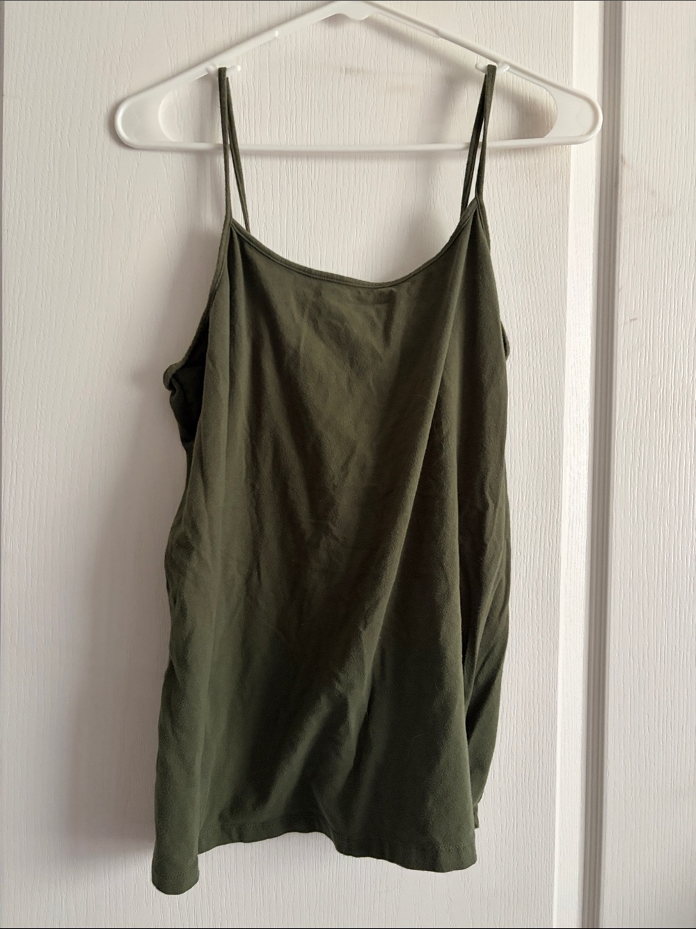 Time and Tru Hunter Green Spaghetti Strap Camisole